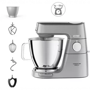 Robot pâtissier KENWOOD KVL85.009SI Titanium Chef Baker XL