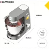 Robot pâtissier KENWOOD KWL90.009SI Titanium Chef Patissier XL