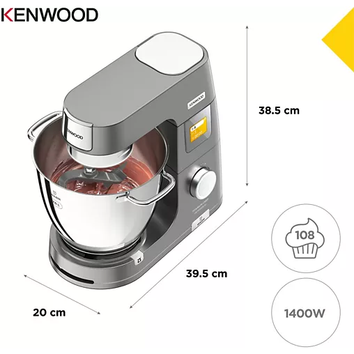 Robot pâtissier KENWOOD KWL90.009SI Titanium Chef Patissier XL
